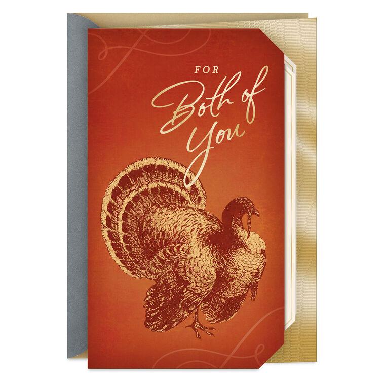 hallmark The Things That Truly Matter Thanksgiving Card for Both