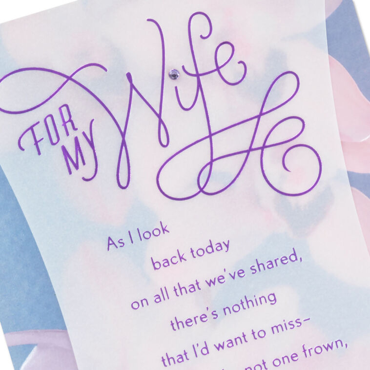 Hallmark The Two Most-in-Love People Ever Birthday Card For Wife