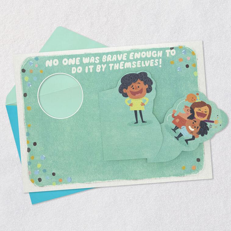 Hallmark The Whole Gang’s Here Funny Pop-Up Birthday Card
