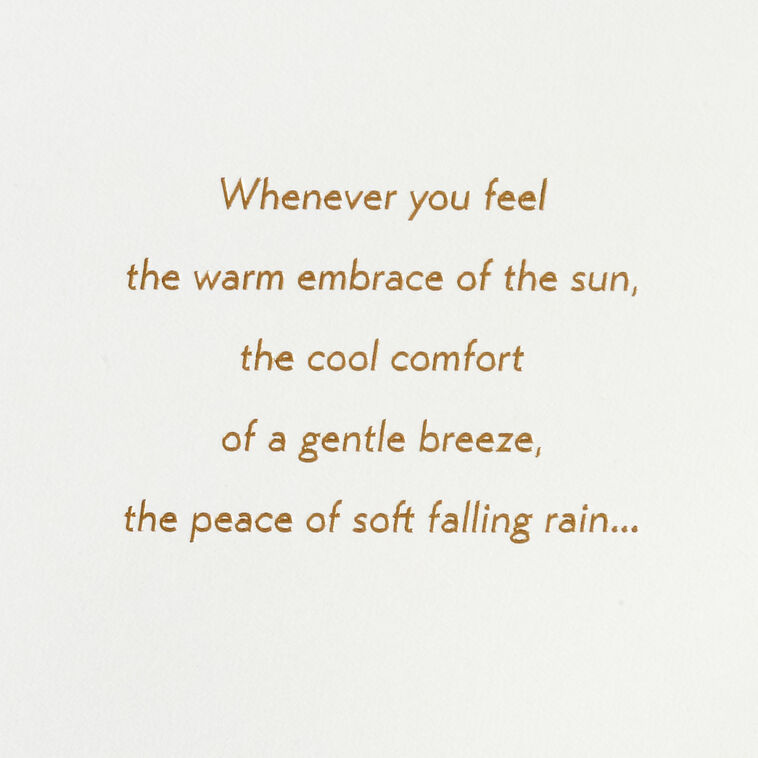 Hallmark Their Love Stays With You Sympathy Card For Loss Of Parent
