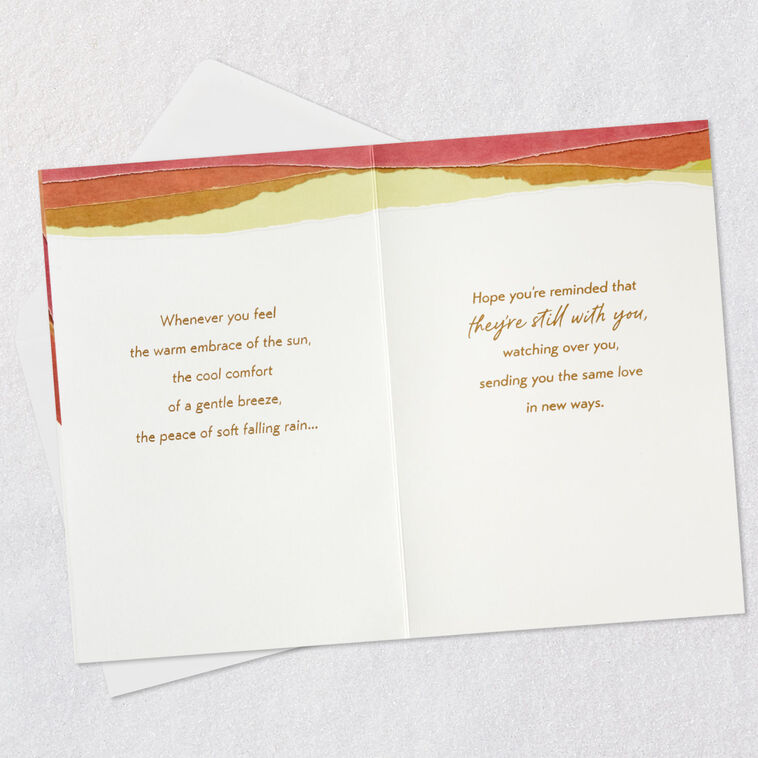 Hallmark Their Love Stays With You Sympathy Card For Loss Of Parent