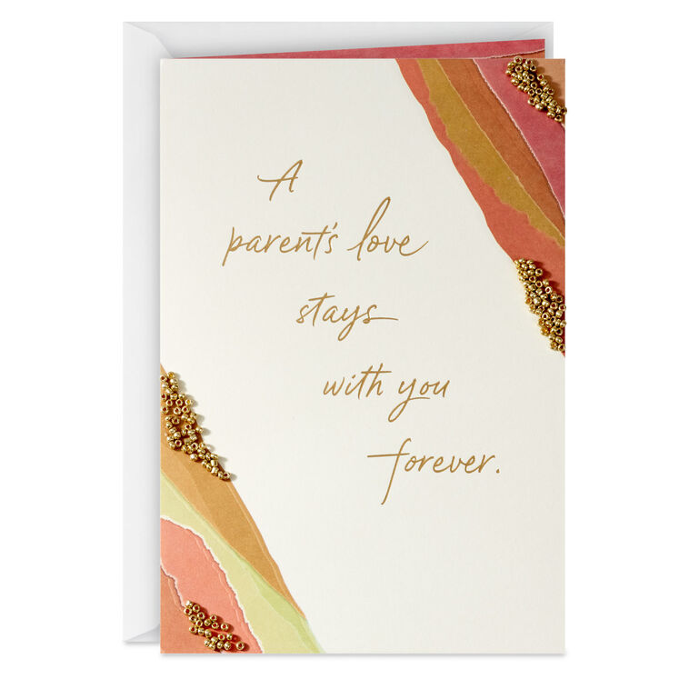 hallmark Their Love Stays With You Sympathy Card for Loss of Parent
