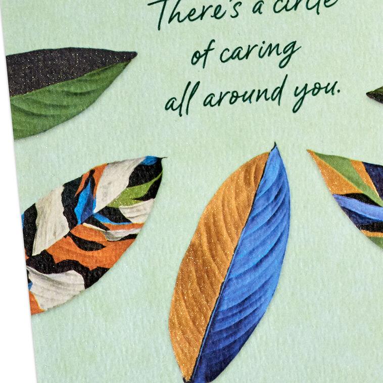 Hallmark There's A Circle Of Caring All Around You Get Well Card