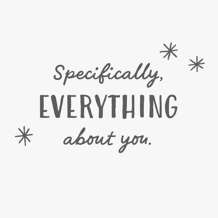 Hallmark There's Just Something About You Love Card