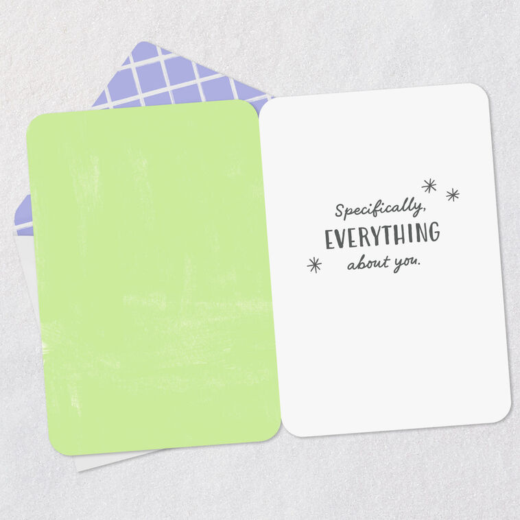 Hallmark There's Just Something About You Love Card