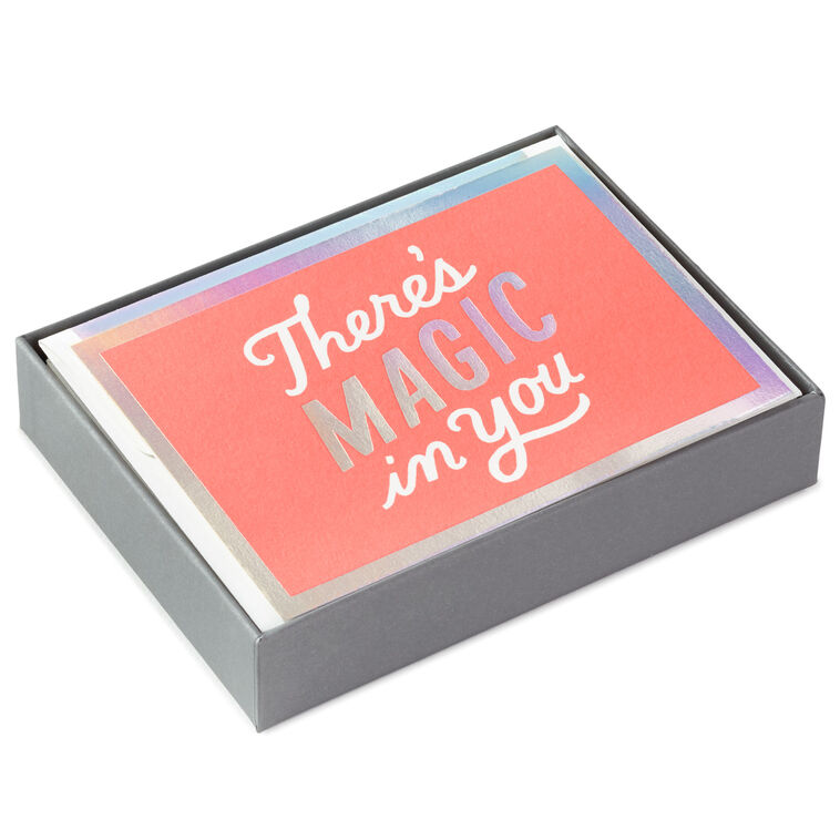 hallmark There's Magic in You Blank Note Cards Box of 10
