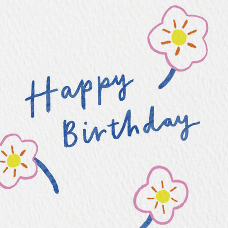 Hallmark Things Bloom Wherever You Are Birthday Card
