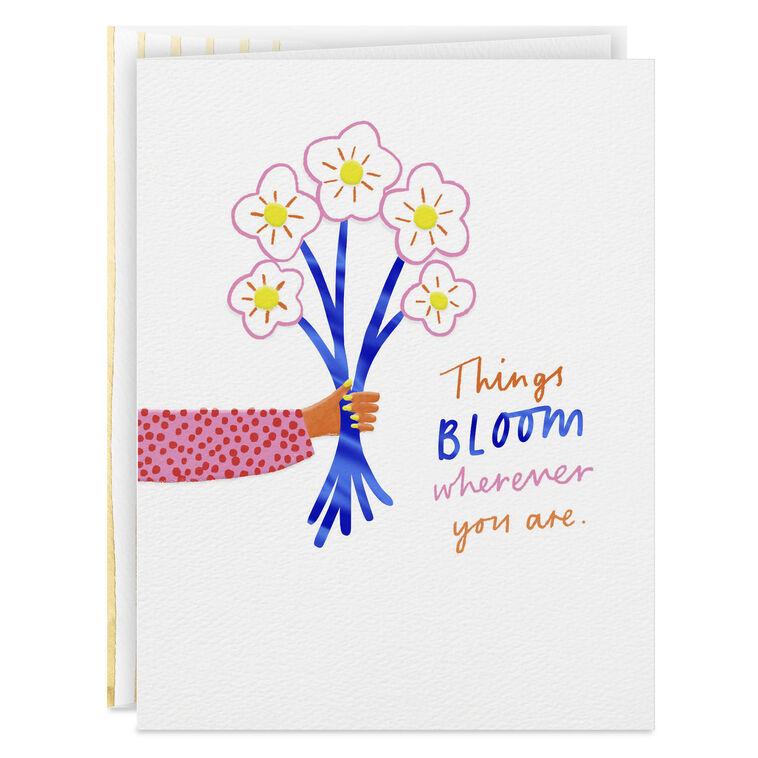hallmark Things Bloom Wherever You Are Birthday Card
