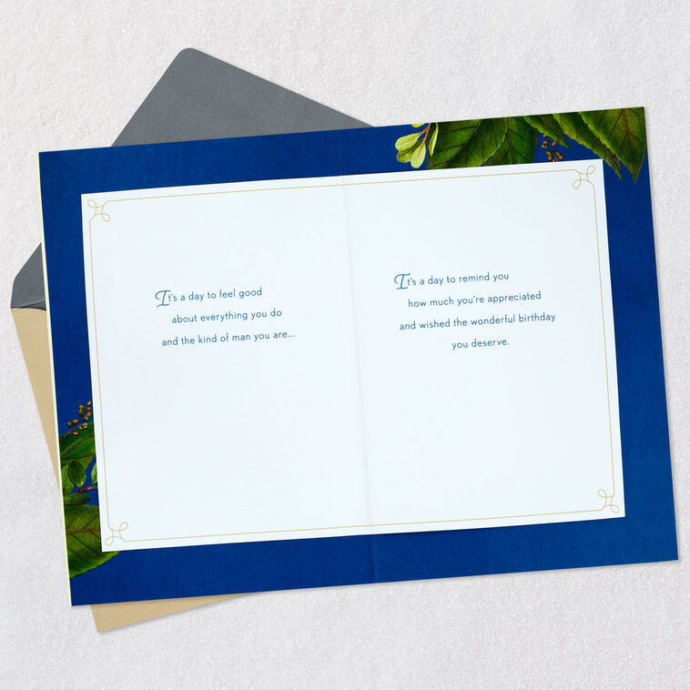 Hallmark Things That Make You Happy Birthday Card For Him