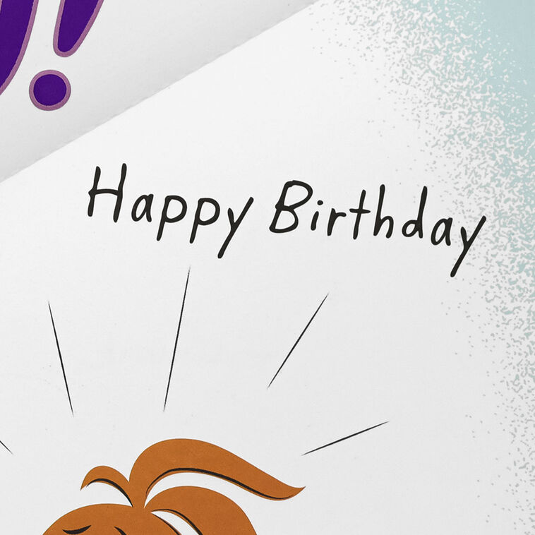 Hallmark Things We Share Funny Pop-Up Birthday Card For Sister