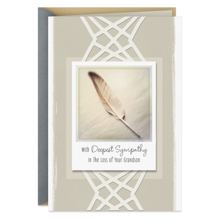hallmark Thinking About You Sympathy Card for Loss of Grandson