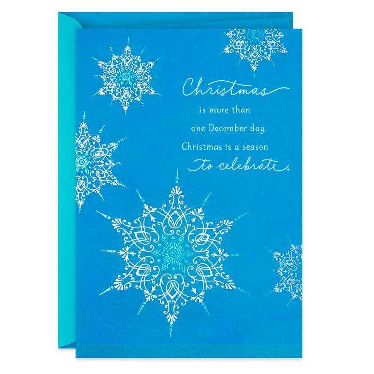 hallmark Thinking of the Two of You Christmas Card for Both