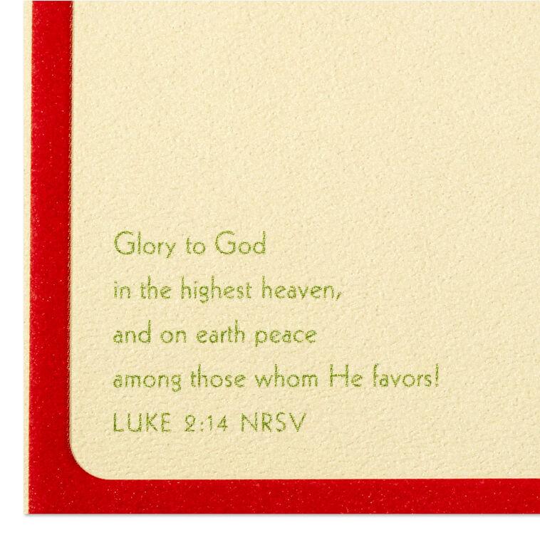 Hallmark Thinking Of You Religious Christmas Card For Sister
