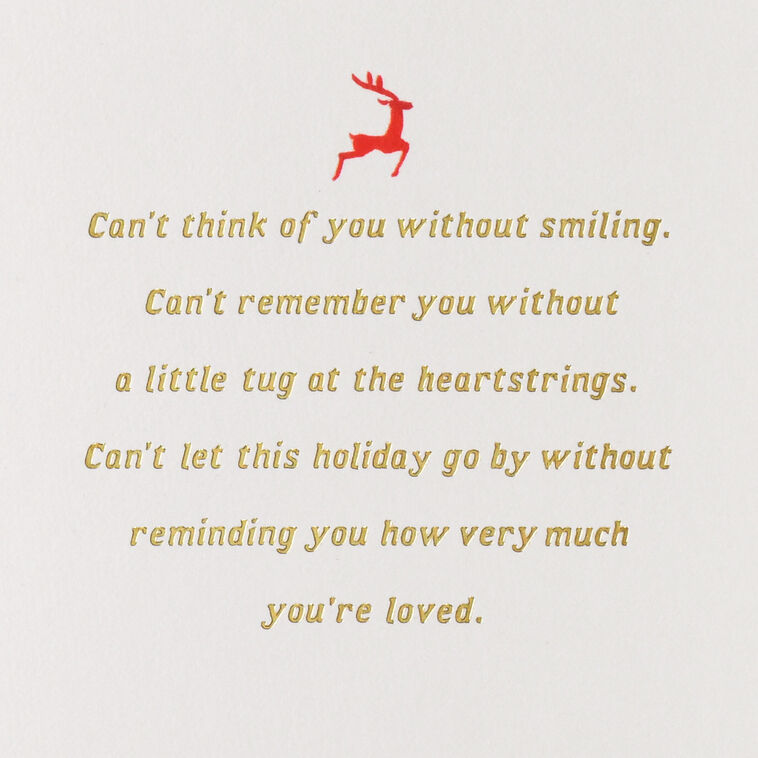 Hallmark Thinking Of You With Love And Pride Christmas Card For Grandson