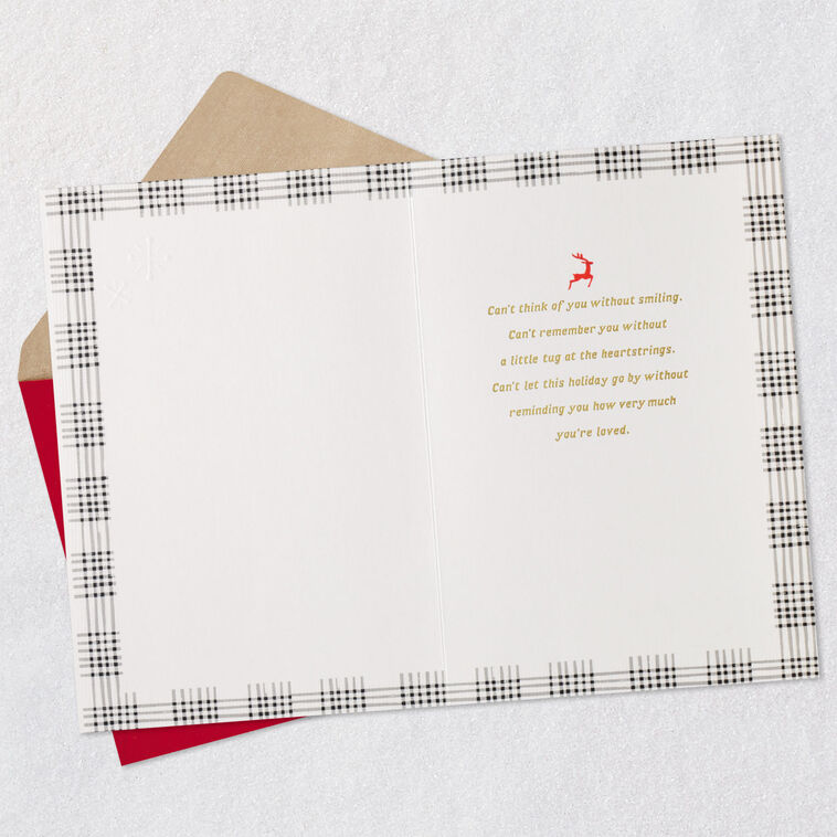 Hallmark Thinking Of You With Love And Pride Christmas Card For Grandson