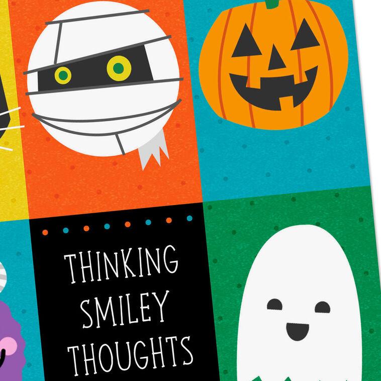 Hallmark Thinking Smiley Thoughts Of You Halloween Card