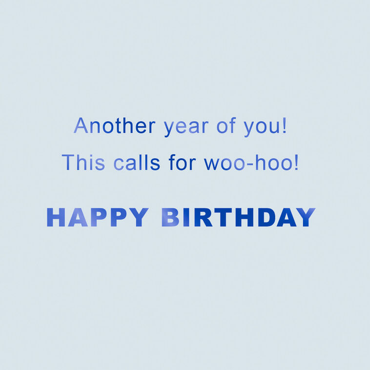 Hallmark This Calls For Confetti Gift Card Greeting Birthday Card