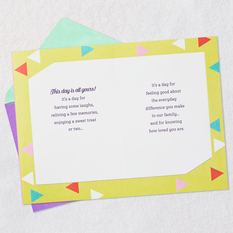 Hallmark This Day Is All Yours Birthday Card For Relative