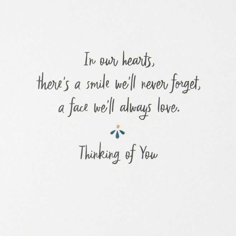 Hallmark Those Who Find A Way Into Our Hearts Sympathy Card