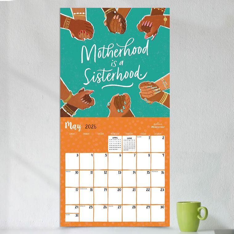Hallmark Time Factory Hallmark Mahogany Art And Inspiration 2026 Wall Calendar