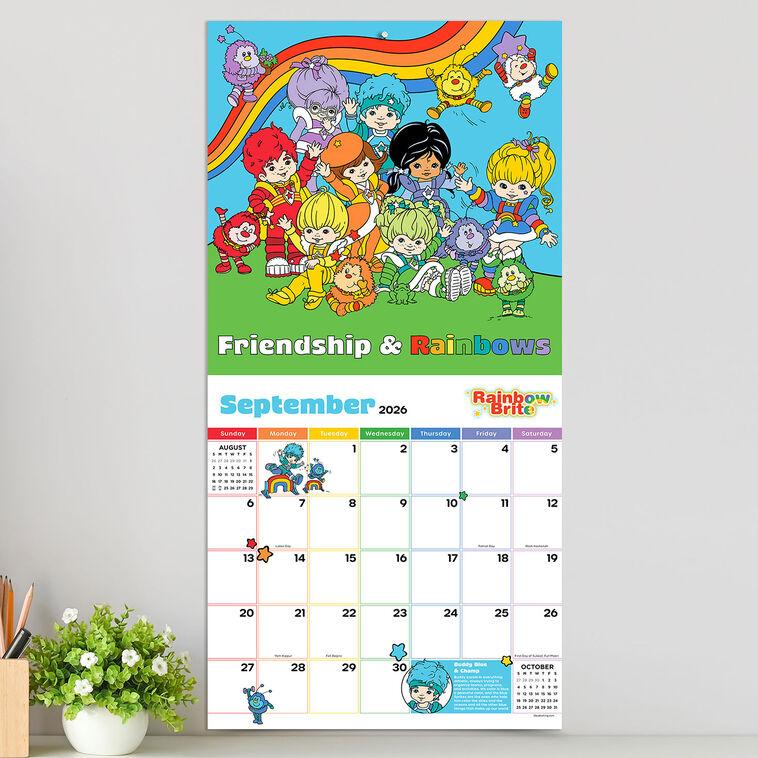 Hallmark Time Factory Rainbow Brite You've Got The Power 2026 Wall Calendar