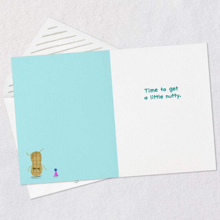 Hallmark Time To Get A Little Nutty Funny Birthday Card
