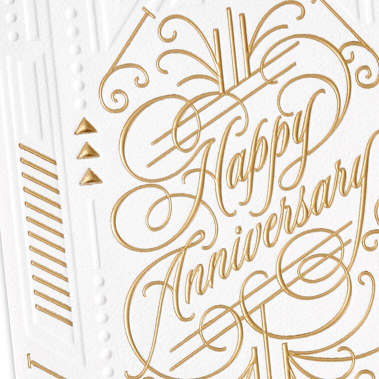 Hallmark To Life Love And Happiness Anniversary Card