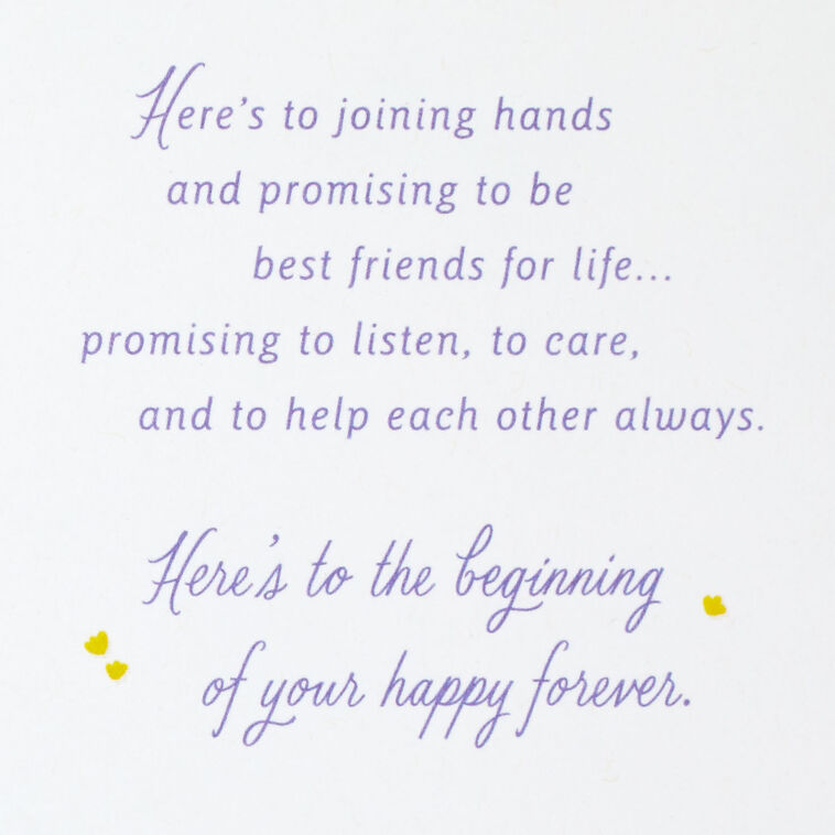 Hallmark To Your Happy Forever Wedding Card For Nephew And Spouse