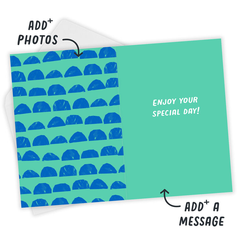 Hallmark Today Is All About You Custom Birthday Card