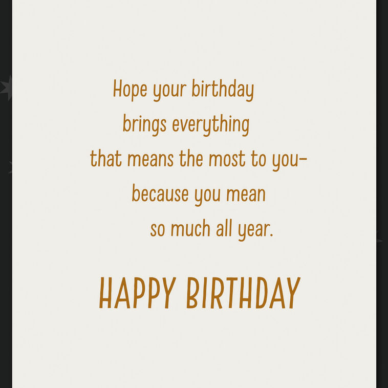Hallmark Today Is For Celebrating You Birthday Card