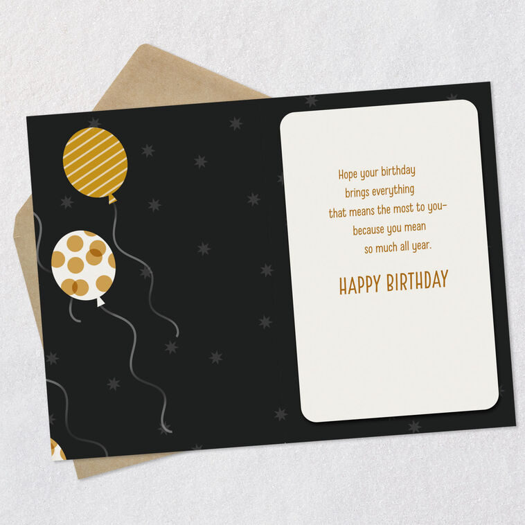 Hallmark Today Is For Celebrating You Birthday Card