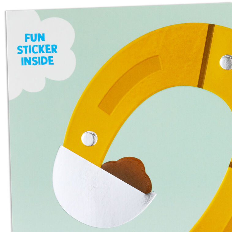 Hallmark Tons Of Birthday Fun 2nd Birthday Card With Sticker