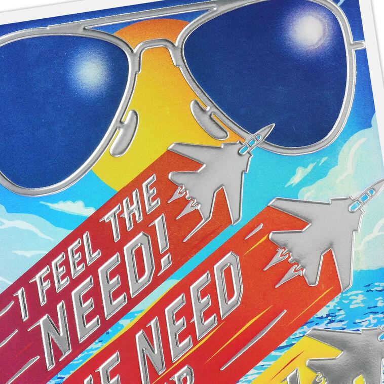 Hallmark Top Gun™ The Need For Speed Birthday Card