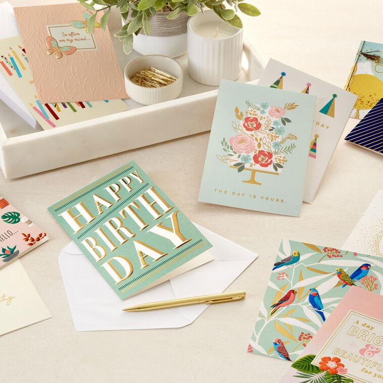 Hallmark Touch Of Elegance Assorted Boxed All-Occasion Cards Pack Of 12