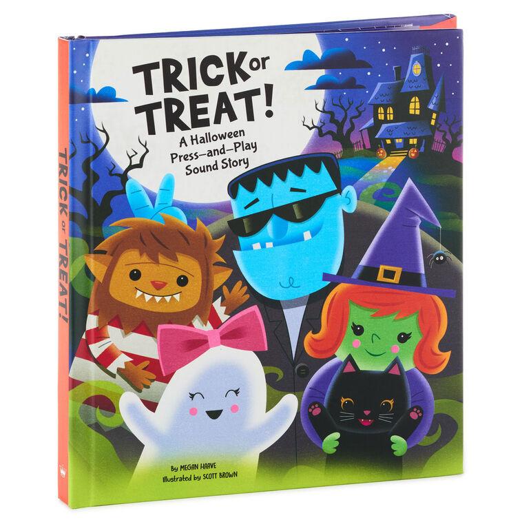 hallmark Trick or Treat Halloween Press-and-Play Sound Book