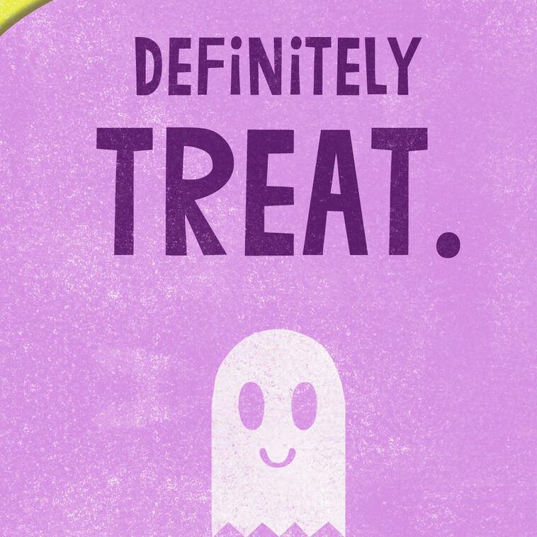 Hallmark Trick Or Treat Money Holder Halloween Card