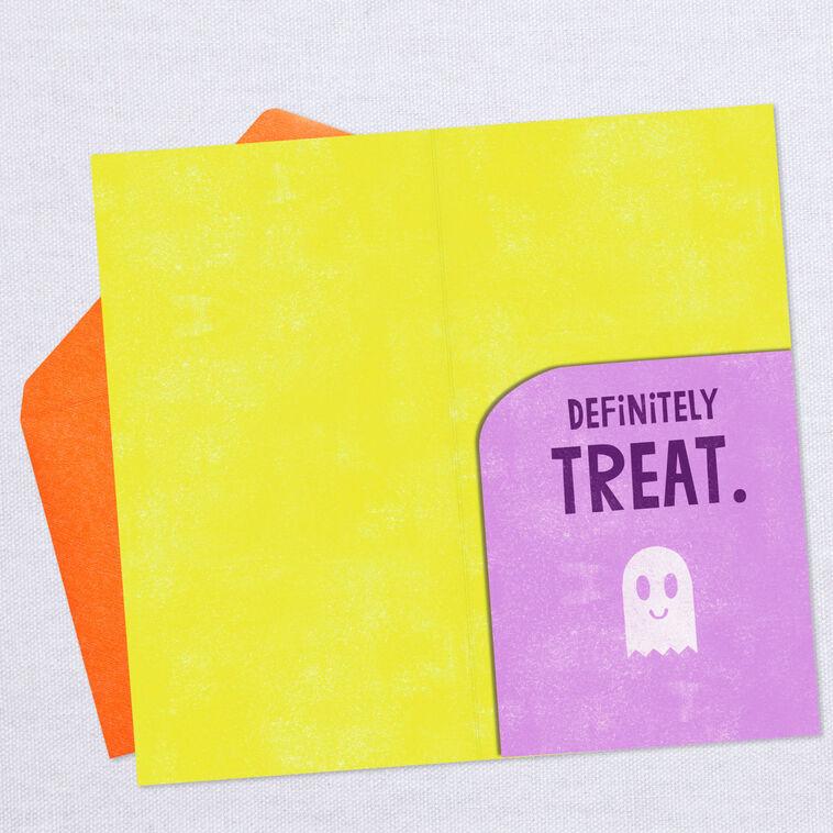 Hallmark Trick Or Treat Money Holder Halloween Card