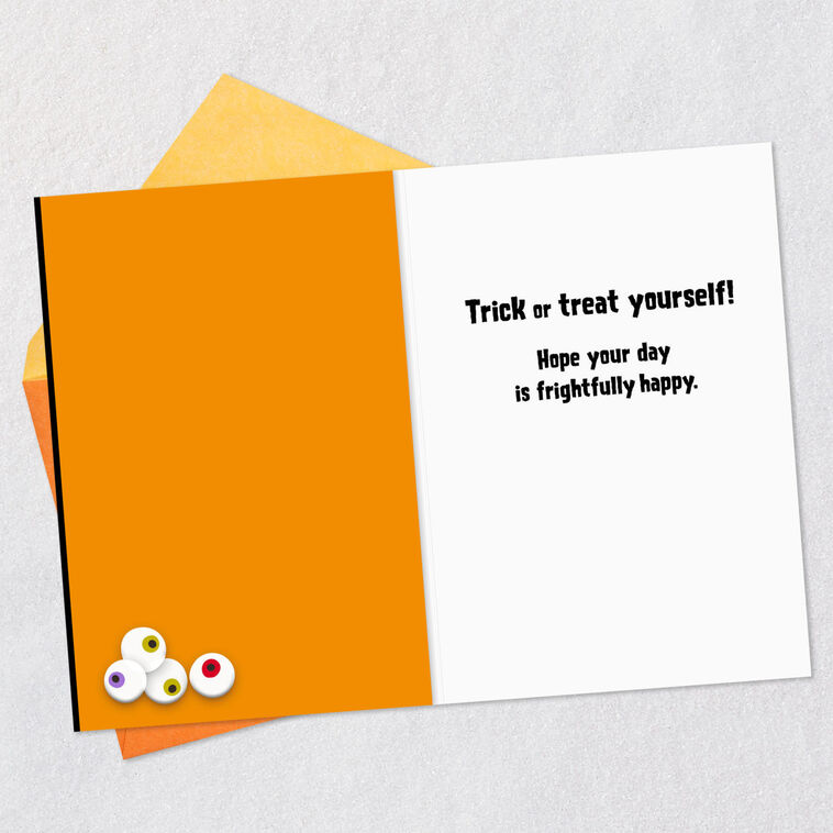 Hallmark Trick Or Treat Yourself Cocktail Halloween Card