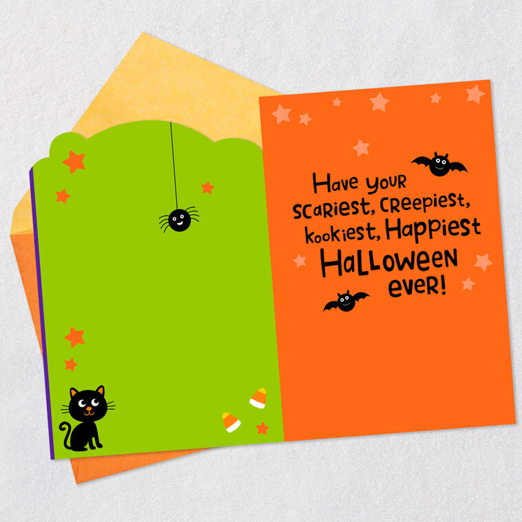 Hallmark Trick-or-Treating Ghost Halloween Card For Kids