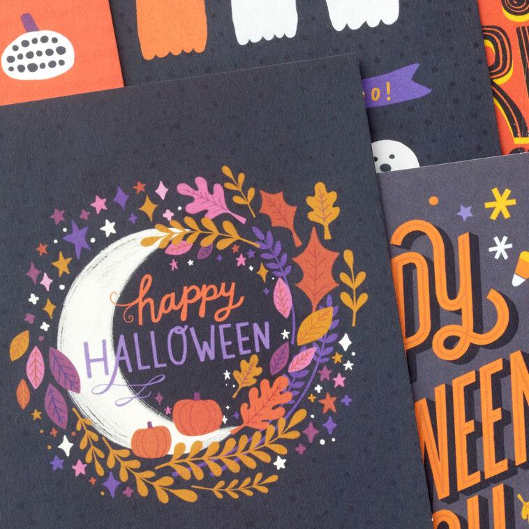 Hallmark Tricks And Treats Assorted Blank Halloween Cards Pack Of 36