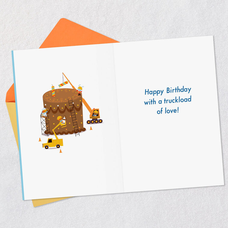 Hallmark Truckload Of Love Birthday Card For Grandson