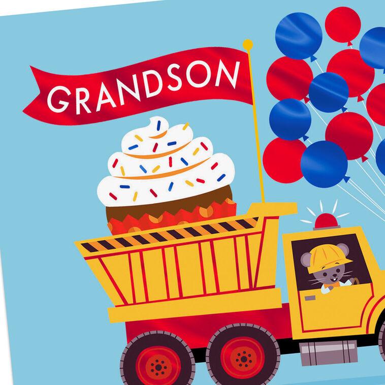 Hallmark Truckload Of Love Birthday Card For Grandson