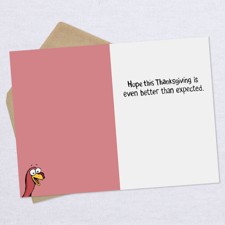 Hallmark Turkey Rubdown And Sauna Funny Thanksgiving Card