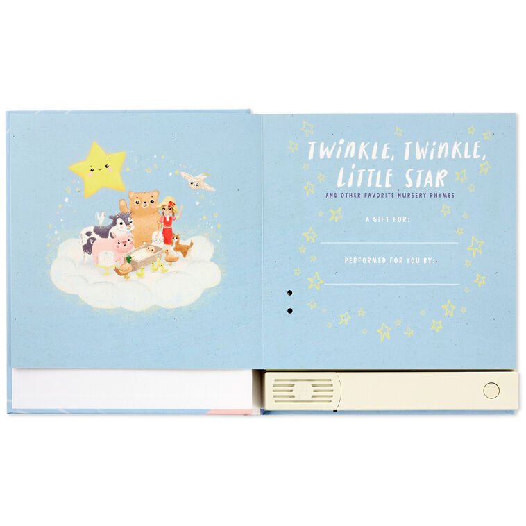 Hallmark Twinkle Twinkle Little Star And Other Favorite Nursery Rhymes Recordable Storybook