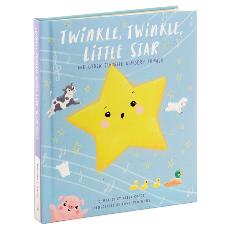 hallmark Twinkle Twinkle Little Star and Other Favorite Nursery Rhymes Recordable Storybook