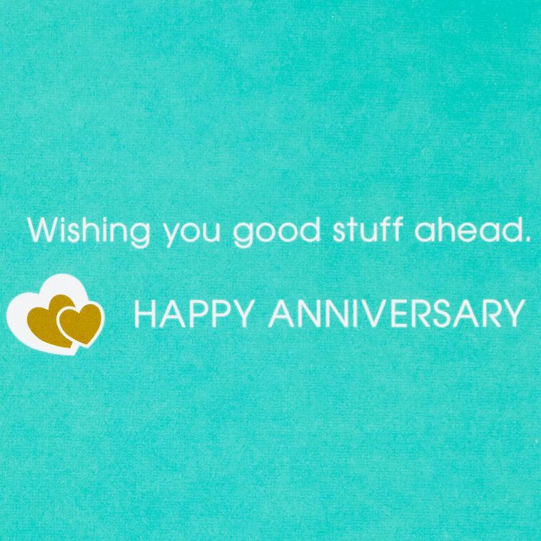 Hallmark Two Penguins Holding Hands Anniversary Card For Couple