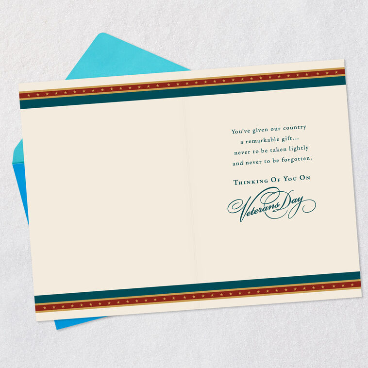 Hallmark U.S. Air Force Thank You For Your Service Veterans Day Card
