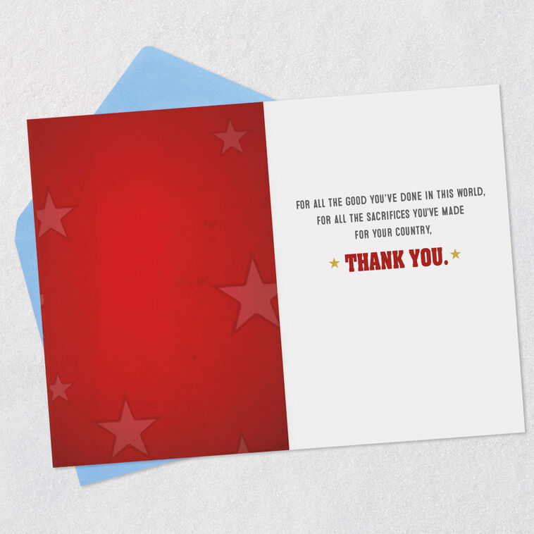 Hallmark U.S. Marine Corp Grateful For Your Service Veterans Day Card