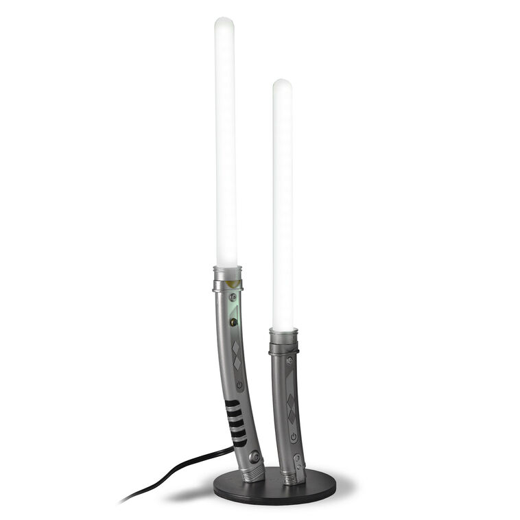 hallmark Ukonic Star Wars Ahsoka Tano Dual Lightsaber Lamp