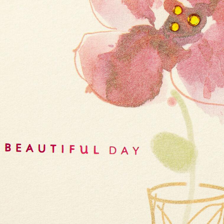 Hallmark UNICEF One Beautiful Day Floral Birthday Card
